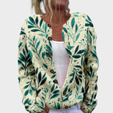 Cardigan Floral de Outono