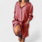 Blusa de linho casual