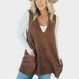 Colete de malha aconchegante