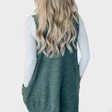 Colete de malha aconchegante