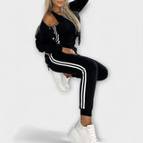 Conjunto de casaco, colete e calças