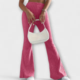 Calças largas elegantes