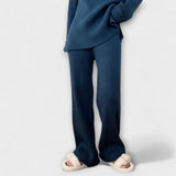 Conjunto Cosy de Tricô Canelado de 2 Peças