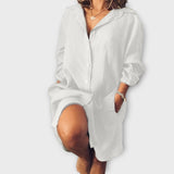 Blusa de linho casual