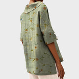 Top Elegante em Linho