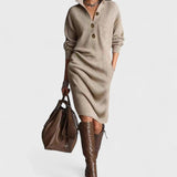 Vestido Elegante em Malha