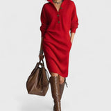 Vestido Elegante em Malha