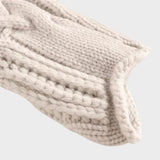 Camisola de caxemira com padrão trançado