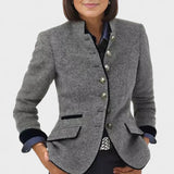 Casaco sofisticado e elegante