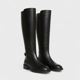 Botas femininas até ao joelho
