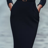 Vestido Preto Refinado