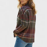 Blusa de malha xadrez