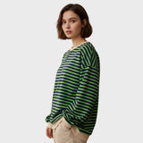 Camisola casual de manga comprida