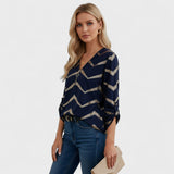 Blusa de elegância intemporal