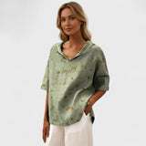 Top Elegante em Linho