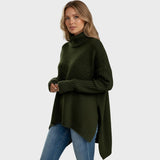 Camisola de gola alta