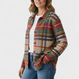 Blusa de malha xadrez