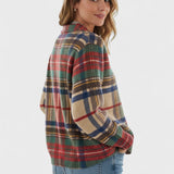 Blusa de malha xadrez