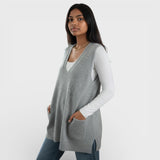 Colete de malha aconchegante