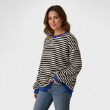 Camisola casual de manga comprida