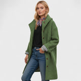 Casaco elegante em lã