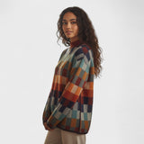 Camisola de gola alta em lã