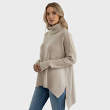 Camisola de gola alta